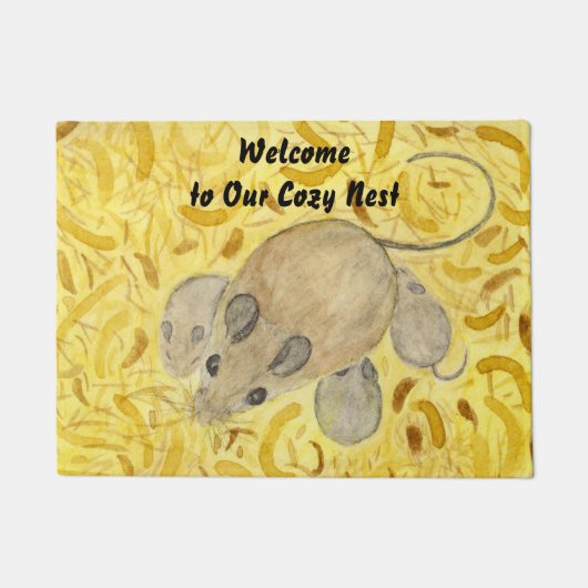 Muis Nest Deurmat (Voorkant)