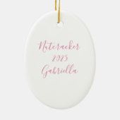 Muis Notenkraker Ornament (Achterkant)