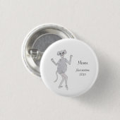 Muis Nutcracker Keepomwille Button (Voorkant /achterkant)