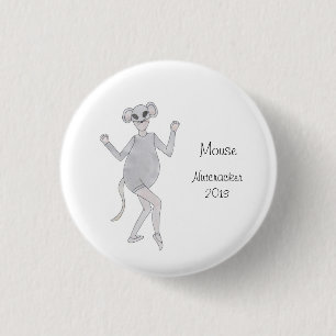 Muis Nutcracker Keepomwille Button