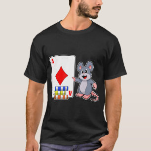 Muis Poker kaarten Poker chips T-shirt