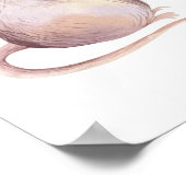 Muis Poster Voor Kinderkamer Decoratie (Hoek)