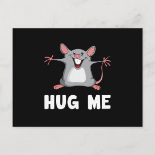 Muis Rat Dier Pet Cheese Liefde Grappig Gift Idee Briefkaart