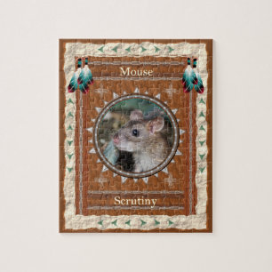 Muis - Scruminuscule puzzle met Gift Box Legpuzzel