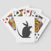 Muis Silhouette Pokerkaarten (Achterkant)