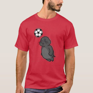 Muis speelt Voetbal Dier Heuvel vrienden T-shirt