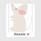Muis Sticker (Vel)