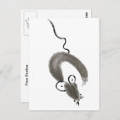 Muis, Sumi-e Briefkaart (Voorkant / Achterkant)