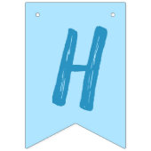 Muis verjaardagsfeestje vlaggetjes (Tweede vlag)