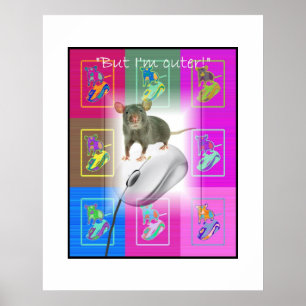 Muis versus muis poster