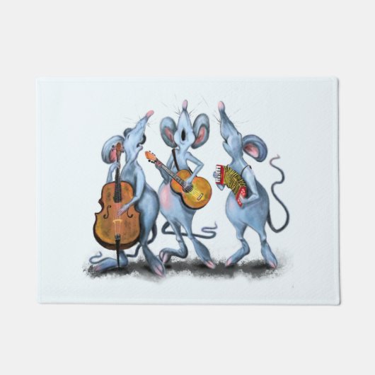 Muisband Fun Doormat Deurmat (Voorkant)