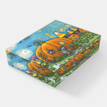 MUISHUIS, TRICK OR TREAT HALLOWEEN PAPIERGEWICHT
