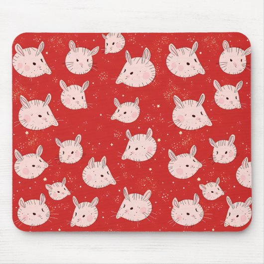 Muisillustratiepatroon Muismat (Voorkant)