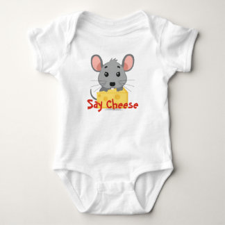 Muisje zegt kaas baby body romper