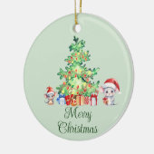 Muiskerst Keramisch Ornament (Links)