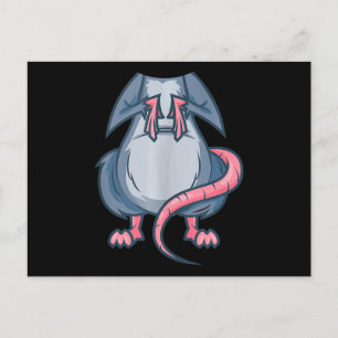Muiskostuum Halloween Easy Rat Cosplay (laatst) Briefkaart