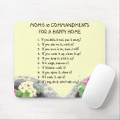 Muismat 10 geboden bij mam (Met muis)