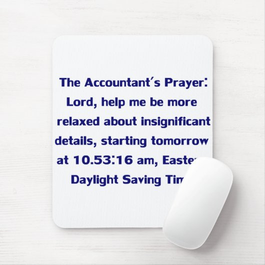 Muismat accountant (Met muis)