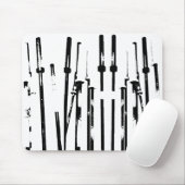 Muismat Barbell Forrest (Met muis)