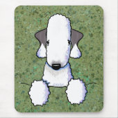 Muismat Bedlington Terrier (Voorkant)