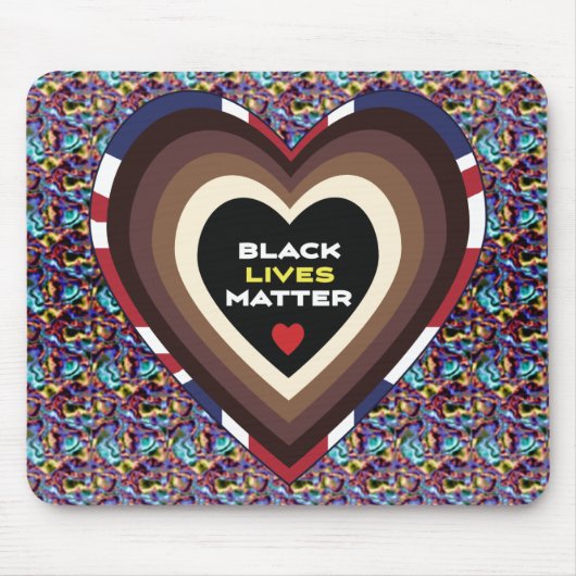 Muismat Black Lives Matter (Voorkant)