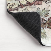 Muismat blauwe vogels (Hoek)