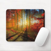 Muismat bos in het najaar (Met muis)