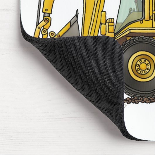 Muismat Bouw backhoe Digger Loader (Hoek)