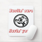 Muismat brandweerman. (Met muis)