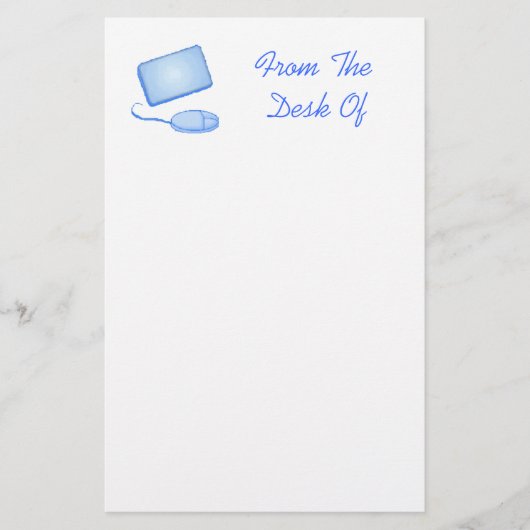 Muismat Briefpapier (Voorkant)