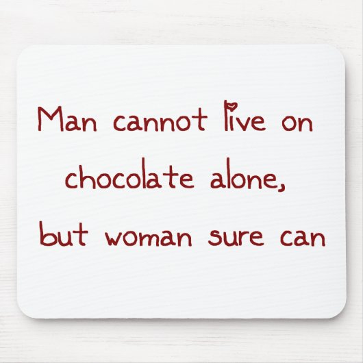 Muismat Chocolate Lover (Voorkant)