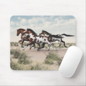 Muismat galoping Horses (Met muis)