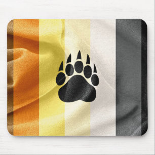 Muismat Gay Beer Pride Flag en Paw