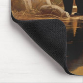 Muismat-geelsteen Beer Muismat (Hoek)