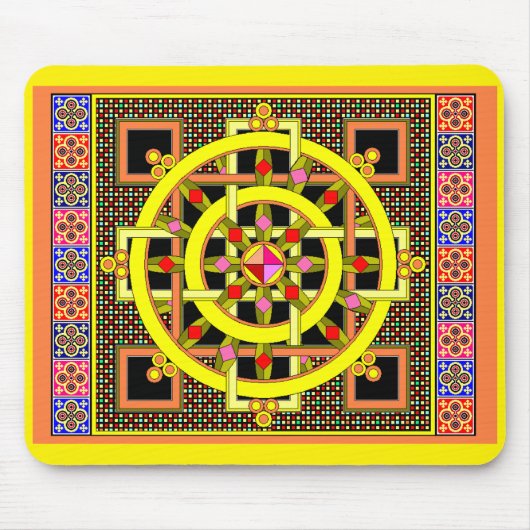 Muismat Gem-grondwiel (Voorkant)