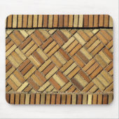 Muismat - Geweven baksteenpatroon (Voorkant)