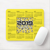 Muismat Kalender 2019 (Met muis)