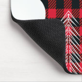 Muismat kerstpatronen Beer (Hoek)