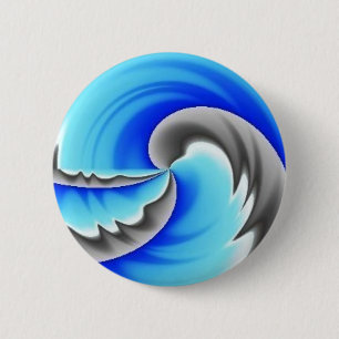 Muismat komt omhoog ronde button 5,7 cm