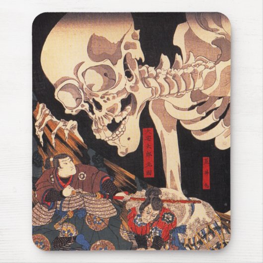 Muismat Kuniyoshi Skeleton (Voorkant)