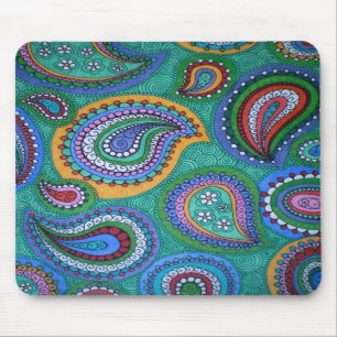 Muismat lente-paisley