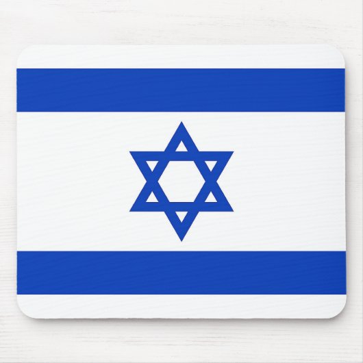 Muismat met de vlag van Israël (Voorkant)