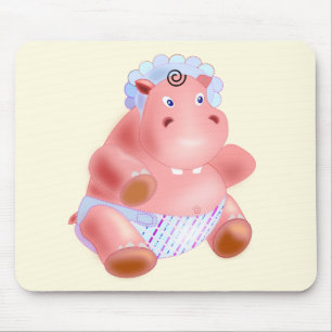 Muismat met Happy Baby Hippo