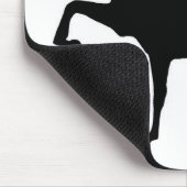 Muismat met Saddlebred silhouette (Hoek)