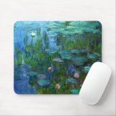 Muismat Monet Nympheas Water Lilies (Met muis)