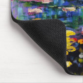 Muismat Monet Paars Water Lilies (Hoek)