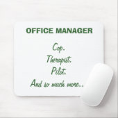 Muismat OFFICE MANAGER (Met muis)