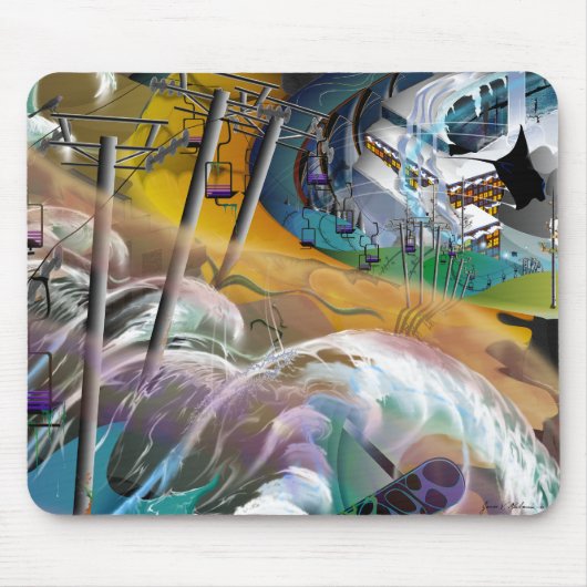 Muismat 'Onder het skiniveau' (Voorkant)