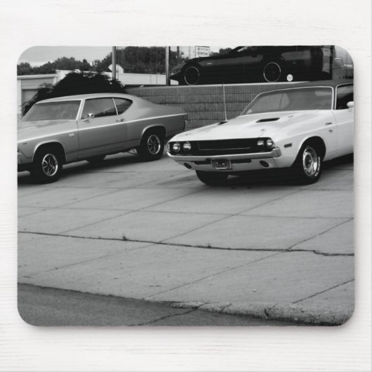 Muismat oude auto's (Voorkant)