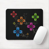 Muismat Owl Daisies (Met muis)